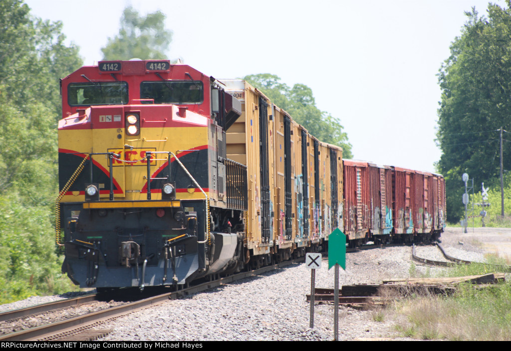 UP Freight Train at Rockview MO